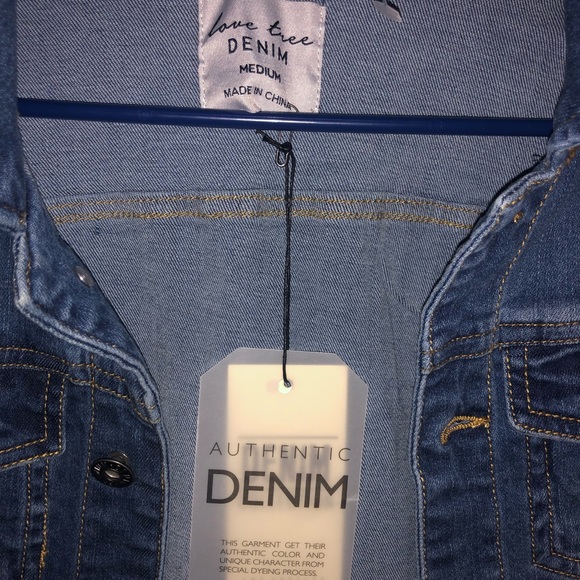 Love Tree Denim Jacket - Picture 2 of 3